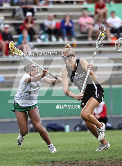 Thumbnail 2 in Charlotte Catholic @ Weddington (NCHSAA West Regional Final) photogallery.
