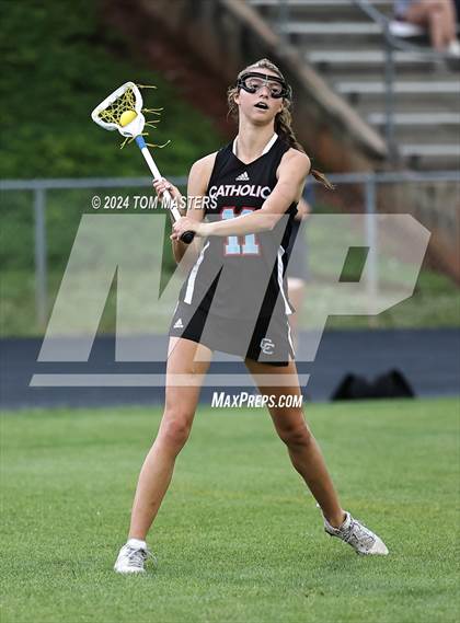Thumbnail 2 in Charlotte Catholic @ Weddington (NCHSAA West Regional Final) photogallery.