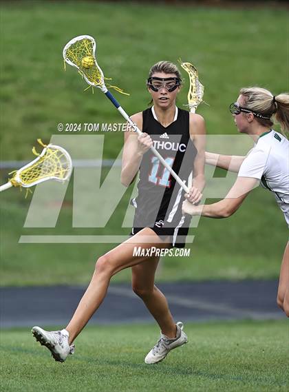 Thumbnail 2 in Charlotte Catholic @ Weddington (NCHSAA West Regional Final) photogallery.