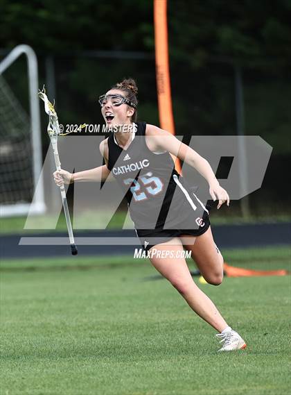 Thumbnail 2 in Charlotte Catholic @ Weddington (NCHSAA West Regional Final) photogallery.