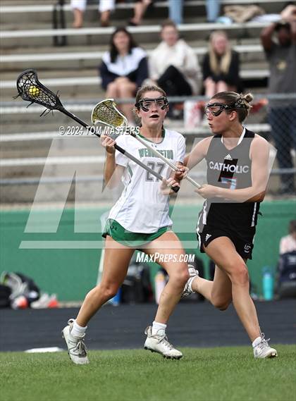Thumbnail 3 in Charlotte Catholic @ Weddington (NCHSAA West Regional Final) photogallery.