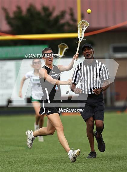 Thumbnail 3 in Charlotte Catholic @ Weddington (NCHSAA West Regional Final) photogallery.