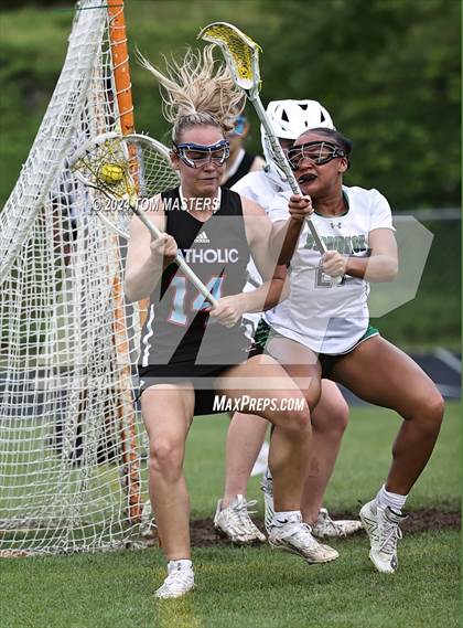 Thumbnail 1 in Charlotte Catholic @ Weddington (NCHSAA West Regional Final) photogallery.