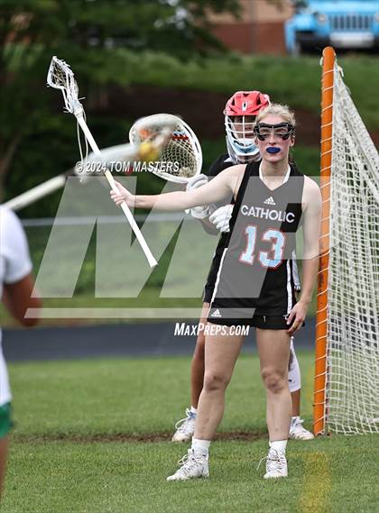 Thumbnail 3 in Charlotte Catholic @ Weddington (NCHSAA West Regional Final) photogallery.