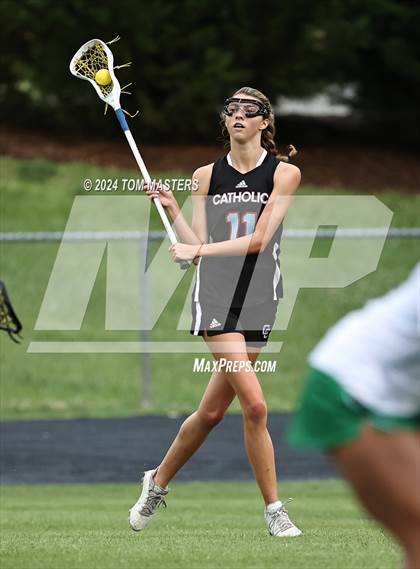 Thumbnail 2 in Charlotte Catholic @ Weddington (NCHSAA West Regional Final) photogallery.