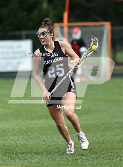 Thumbnail 2 in Charlotte Catholic @ Weddington (NCHSAA West Regional Final) photogallery.