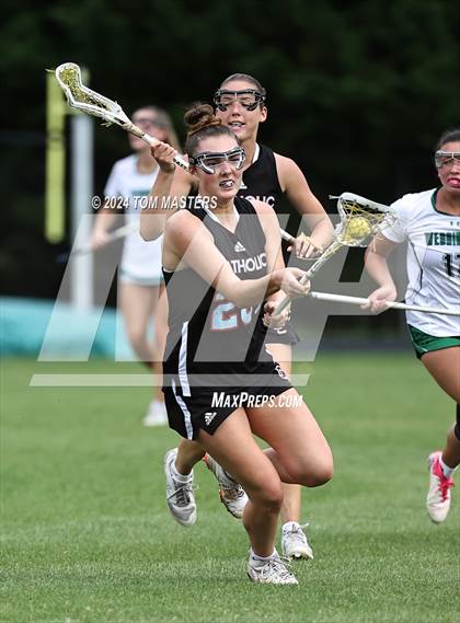 Thumbnail 2 in Charlotte Catholic @ Weddington (NCHSAA West Regional Final) photogallery.