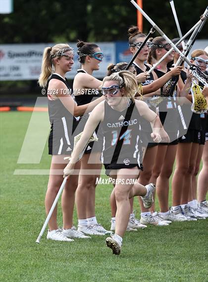 Thumbnail 2 in Charlotte Catholic @ Weddington (NCHSAA West Regional Final) photogallery.