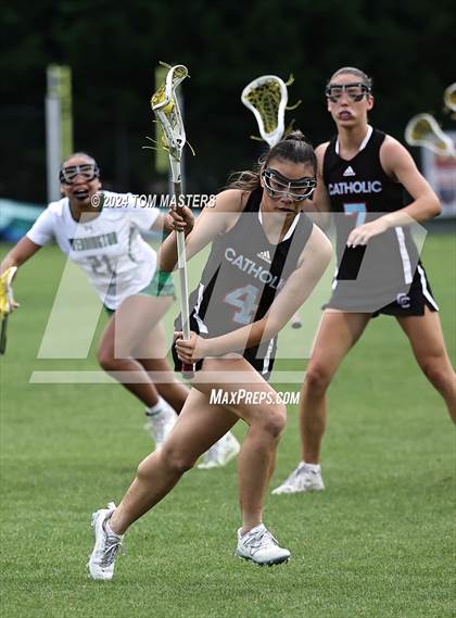 Thumbnail 3 in Charlotte Catholic @ Weddington (NCHSAA West Regional Final) photogallery.