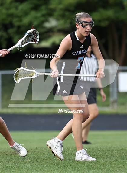 Thumbnail 2 in Charlotte Catholic @ Weddington (NCHSAA West Regional Final) photogallery.