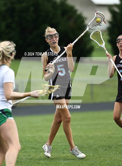 Thumbnail 2 in Charlotte Catholic @ Weddington (NCHSAA West Regional Final) photogallery.