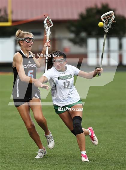 Thumbnail 2 in Charlotte Catholic @ Weddington (NCHSAA West Regional Final) photogallery.