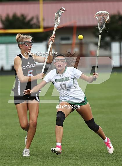 Thumbnail 1 in Charlotte Catholic @ Weddington (NCHSAA West Regional Final) photogallery.