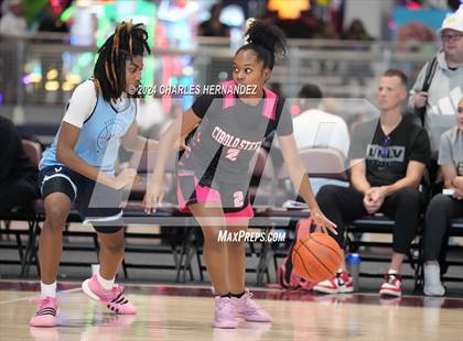 Thumbnail 2 in South Grand Prairie vs Steele (Texas Association of Basketball Coaches Showcase) photogallery.
