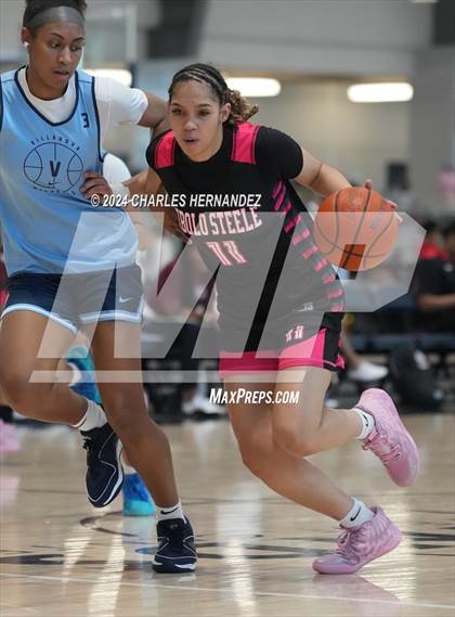 Thumbnail 3 in South Grand Prairie vs Steele (Texas Association of Basketball Coaches Showcase) photogallery.