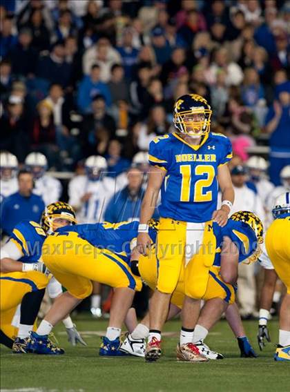 Thumbnail 2 in Archbishop Moeller vs. St. Xavier photogallery.