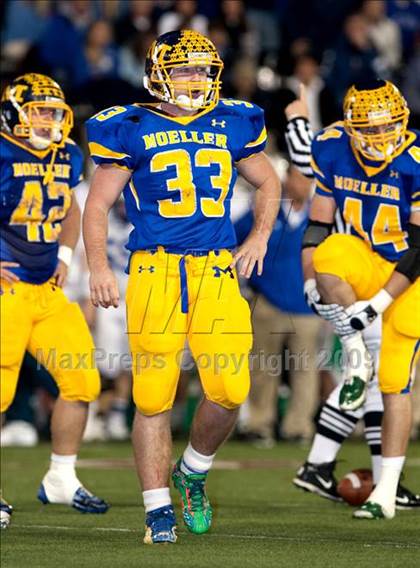Thumbnail 1 in Archbishop Moeller vs. St. Xavier photogallery.
