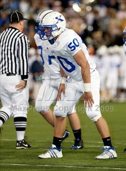 Thumbnail 1 in Archbishop Moeller vs. St. Xavier photogallery.