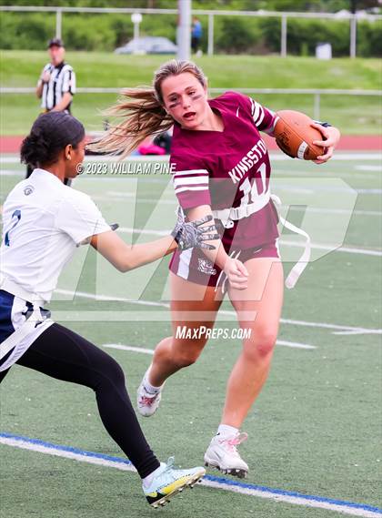 Thumbnail 2 in Newburgh Free Academy vs Kingston (Section 9 playoff) photogallery.