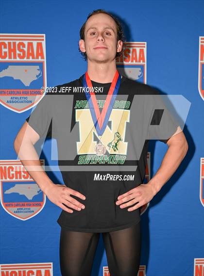 Thumbnail 3 in NCHSAA 3A State Swimming Championship Awards photogallery.
