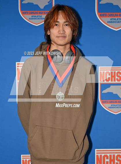 Thumbnail 1 in NCHSAA 3A State Swimming Championship Awards photogallery.