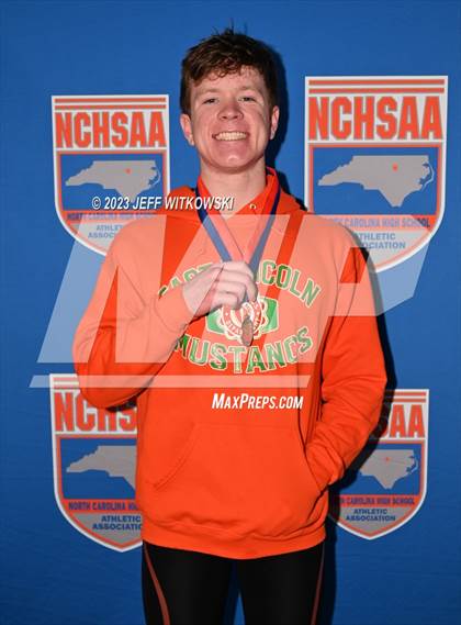 Thumbnail 2 in NCHSAA 3A State Swimming Championship Awards photogallery.