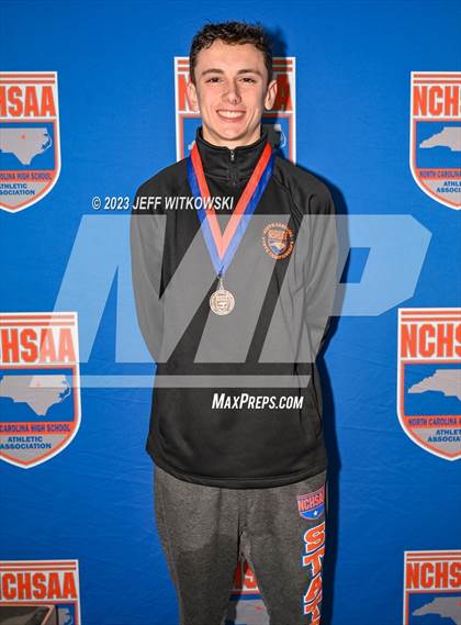 Thumbnail 2 in NCHSAA 3A State Swimming Championship Awards photogallery.