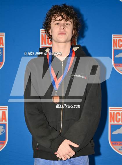 Thumbnail 2 in NCHSAA 3A State Swimming Championship Awards photogallery.