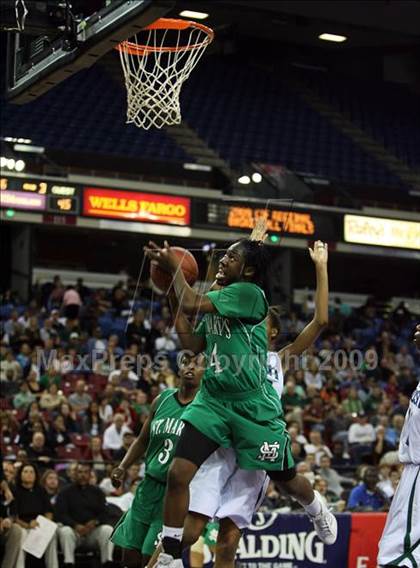 Thumbnail 3 in Sacred Heart Cathedral vs. St. Mary's (CIF NorCal D3 Final) photogallery.