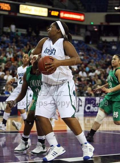 Thumbnail 2 in Sacred Heart Cathedral vs. St. Mary's (CIF NorCal D3 Final) photogallery.