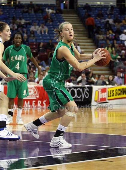 Thumbnail 3 in Sacred Heart Cathedral vs. St. Mary's (CIF NorCal D3 Final) photogallery.