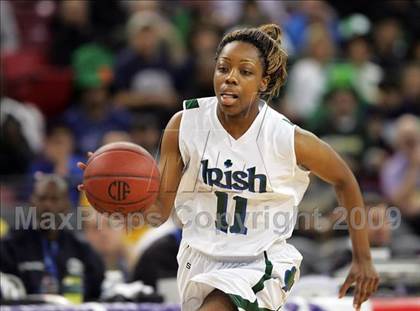 Thumbnail 3 in Sacred Heart Cathedral vs. St. Mary's (CIF NorCal D3 Final) photogallery.