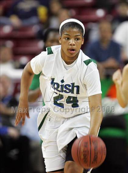 Thumbnail 3 in Sacred Heart Cathedral vs. St. Mary's (CIF NorCal D3 Final) photogallery.