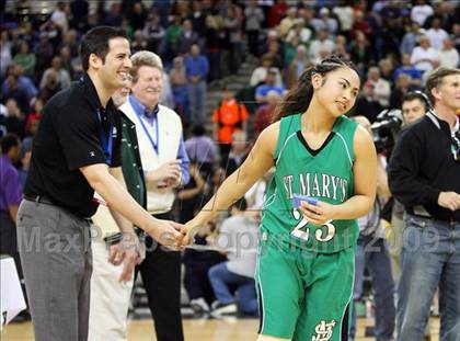 Thumbnail 3 in Sacred Heart Cathedral vs. St. Mary's (CIF NorCal D3 Final) photogallery.