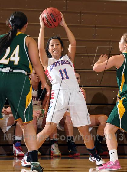 Thumbnail 2 in Kennedy vs. Christian Brothers (Christian Brothers Holiday Classic) photogallery.