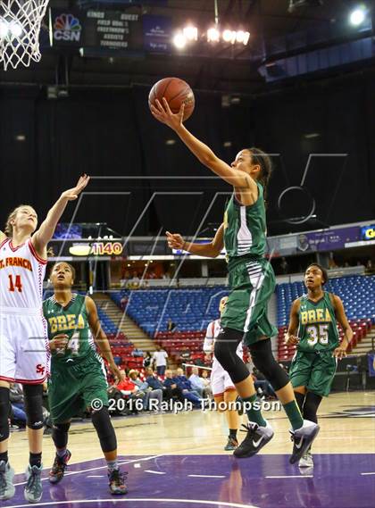 Thumbnail 2 in Brea Olinda vs. St. Francis (CIF D1 State Final) photogallery.