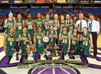Thumbnail 1 in Brea Olinda vs. St. Francis (CIF D1 State Final) photogallery.