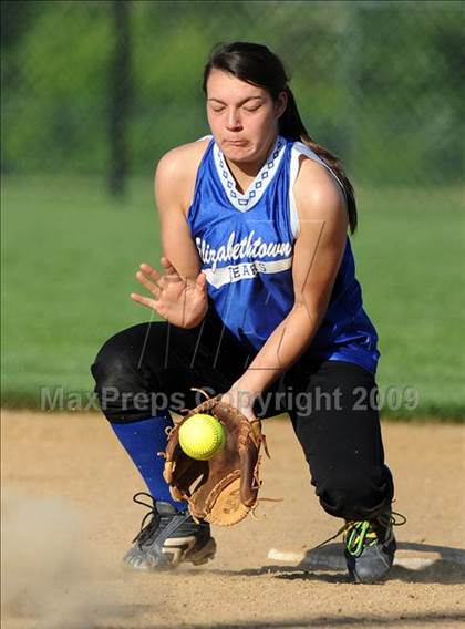 Thumbnail 2 in Hempfield vs Elizabethtown (PIAA District 3 First Round) photogallery.