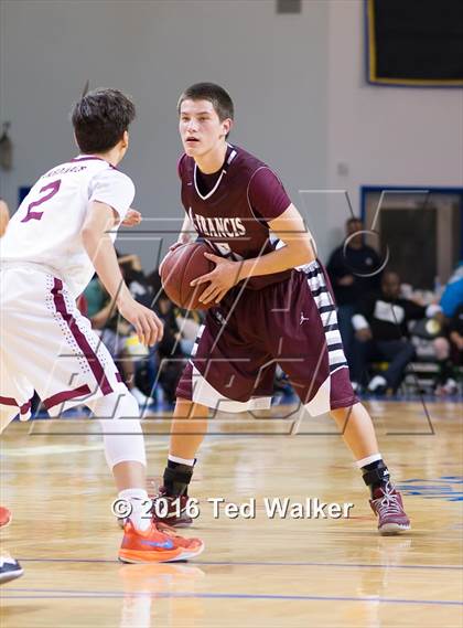 Thumbnail 1 in St. Francis vs Santa Cruz (SCCAL Championship at K.P. Arena) photogallery.