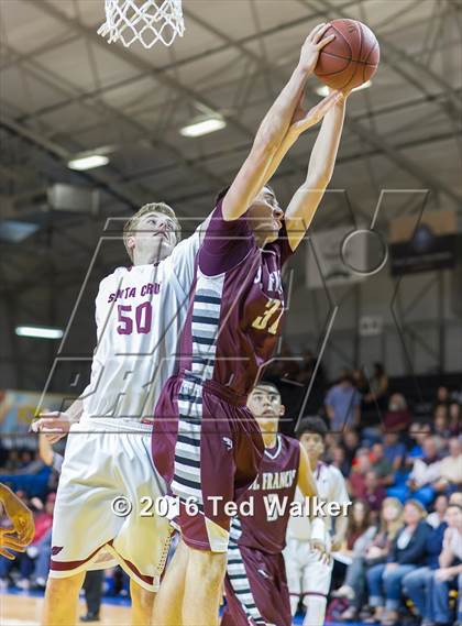 Thumbnail 2 in St. Francis vs Santa Cruz (SCCAL Championship at K.P. Arena) photogallery.