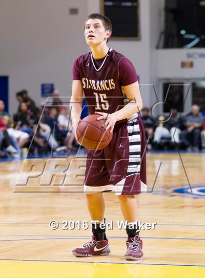 Thumbnail 1 in St. Francis vs Santa Cruz (SCCAL Championship at K.P. Arena) photogallery.