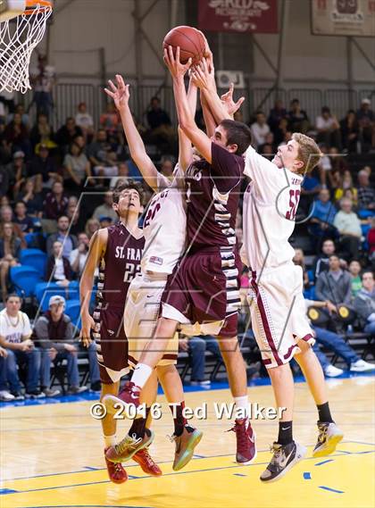 Thumbnail 2 in St. Francis vs Santa Cruz (SCCAL Championship at K.P. Arena) photogallery.