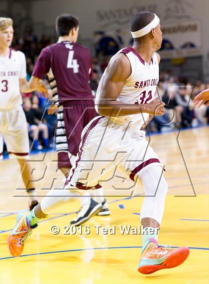 Thumbnail 1 in St. Francis vs Santa Cruz (SCCAL Championship at K.P. Arena) photogallery.