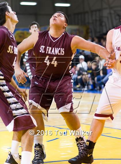 Thumbnail 3 in St. Francis vs Santa Cruz (SCCAL Championship at K.P. Arena) photogallery.