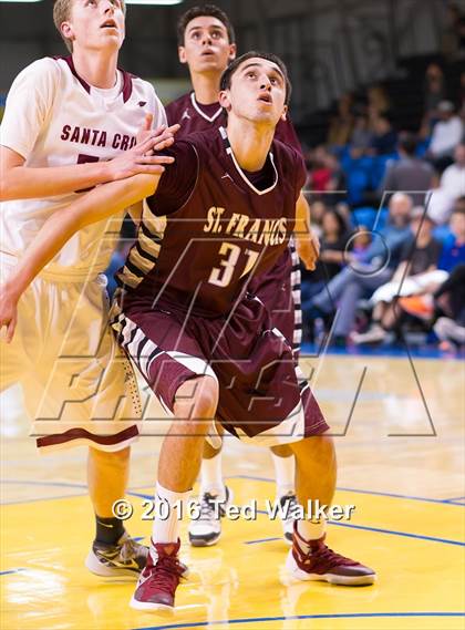 Thumbnail 2 in St. Francis vs Santa Cruz (SCCAL Championship at K.P. Arena) photogallery.