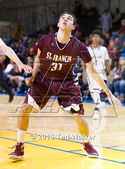 Thumbnail 1 in St. Francis vs Santa Cruz (SCCAL Championship at K.P. Arena) photogallery.