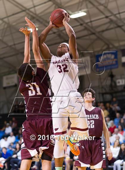 Thumbnail 3 in St. Francis vs Santa Cruz (SCCAL Championship at K.P. Arena) photogallery.