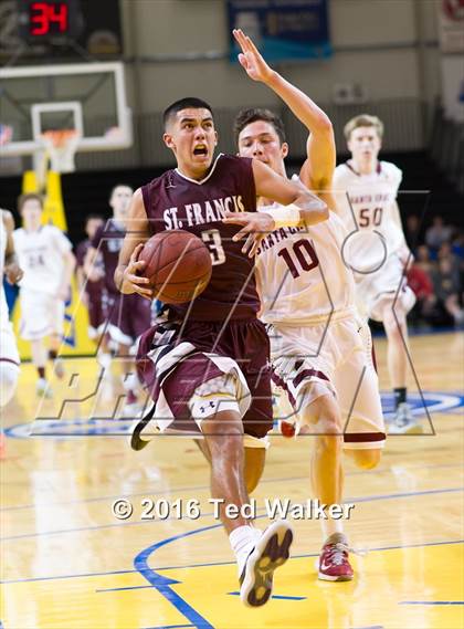 Thumbnail 3 in St. Francis vs Santa Cruz (SCCAL Championship at K.P. Arena) photogallery.