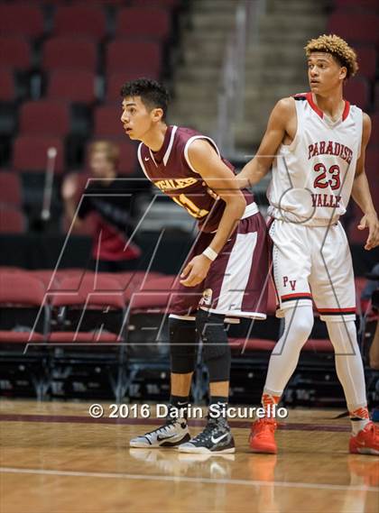 Thumbnail 2 in Paradise Valley vs. Nogales (AIA Division 2 Quarterfinal) photogallery.