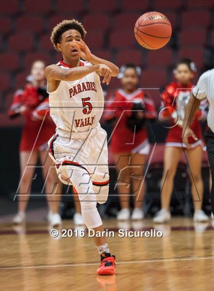 Thumbnail 1 in Paradise Valley vs. Nogales (AIA Division 2 Quarterfinal) photogallery.